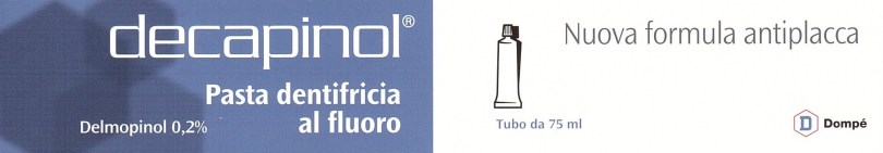DECAPINOL DENTIFRICIO ANTIPLACCA