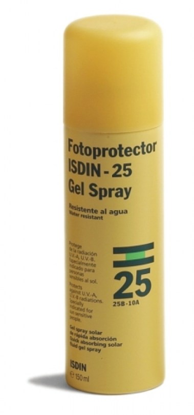 Isdin Fotoprotector gel spray spf 25