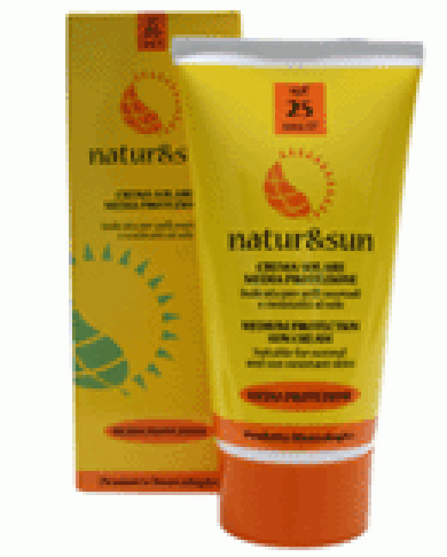 Natur&sun crema solare ecobiologica spf 50+